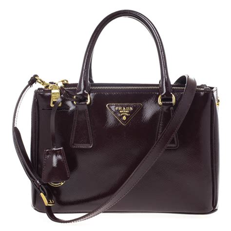 prada plush purse brown|prada maroon handbag.